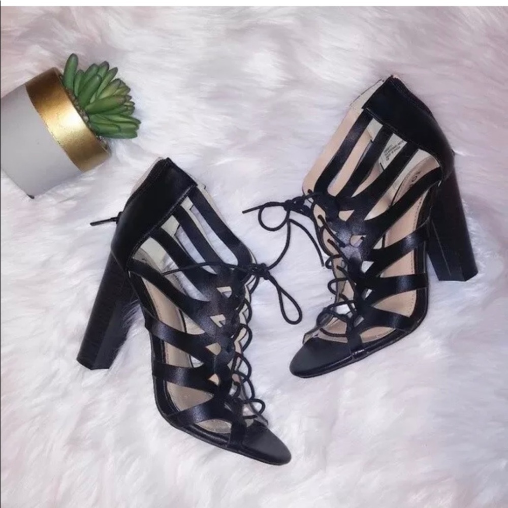 torrid lace up heels